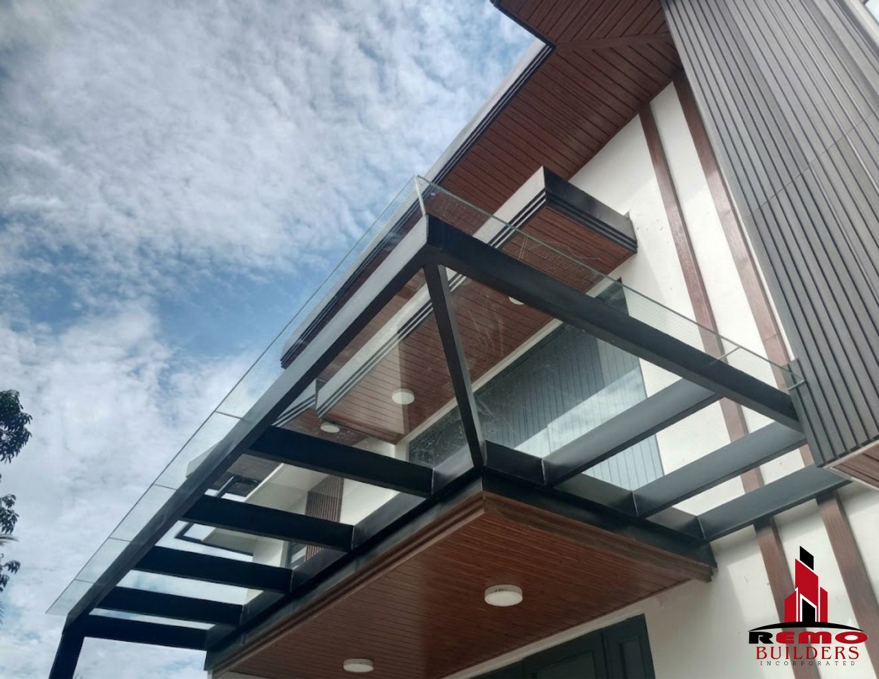 10MM Tempered Clear Glass Baluster Railing & Fix Glass
